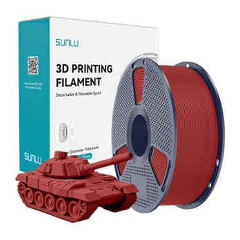Sunlu PLA+ High-Speed Raudona Filament