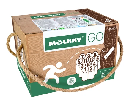 TACTIC Mölkky GO kartoninėje dėžutėje