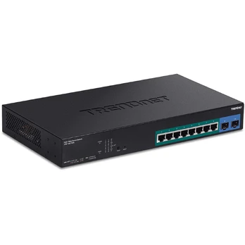 Šakotuvas TRENDnet 10-Port Gigabit Web Smart PoE+ Switch