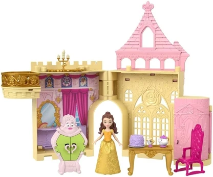 Mattel Lėlių namelis Disney princesės Bellos pilis
