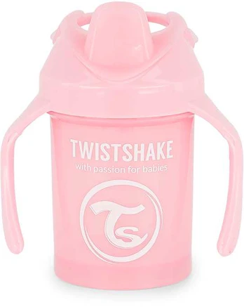 Twistshake - Mini Cup 4+m Pastel Pink 230 ml