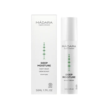 Drėkinamasis naktinis veido kremas DEEP MOISTURE