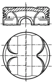 Stūmoklis MAHLE 081PI00111000