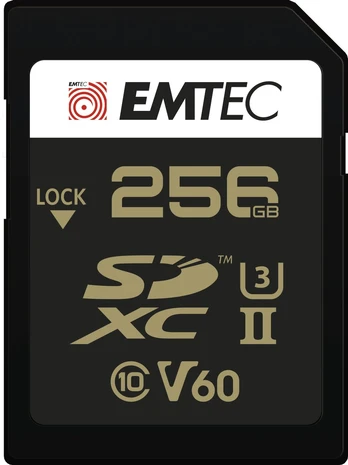 Emtec SDXC 256GB UHS-II V60 SpeedIN Pro+