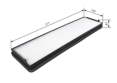 Filtras, salono oras BOSCH 1987431157