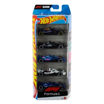 Hot Wheels F-1 Racing 2025 1:64 5-Pack
