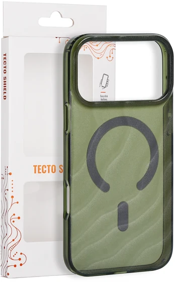 Dėklas Telforceone Tecto Shield Desert Mag case for iPhone 17 Pro Max 6,9' / iPhone 18 Pro Max 6,9' dark olive