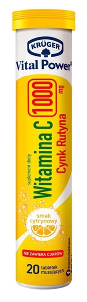 VITAMINAS C1000MG SU CINKU IR RUTINU20