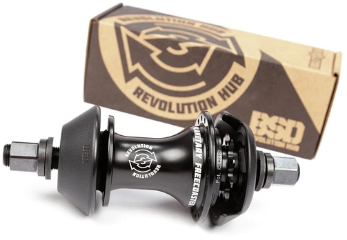 Stipinai BSD Revolution RHD, aliuminis, juoda sp.