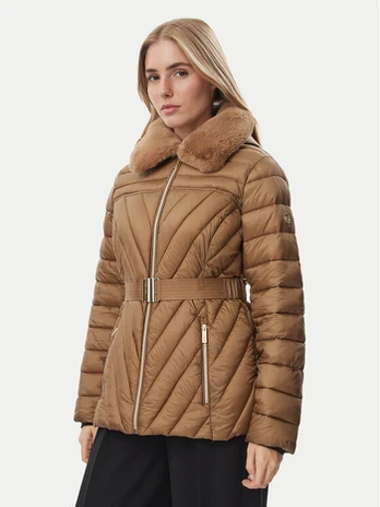 MICHAEL Michael Kors Žieminė striukė 77A6945M42 Ruda Slim Fit