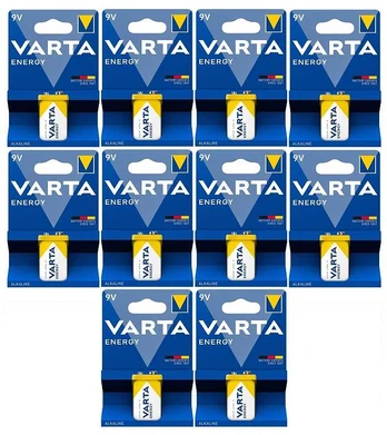 Elementai Varta 9V Energy, 10vnt