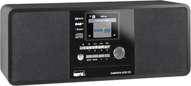 Imperial DABMAN i200 CD juodas
