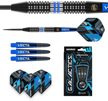 Smiginio strėlytės Winmau Galactics, 24 g, 90 % volframo
