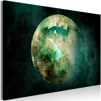 Artgeist Paveikslas - Green Pangea (1 Part) Wide