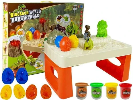 Plastilinas su staliuku Dinosaur World