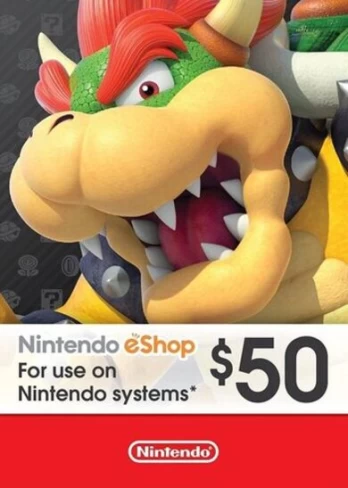 eShop Card 50 BRL Nintendo