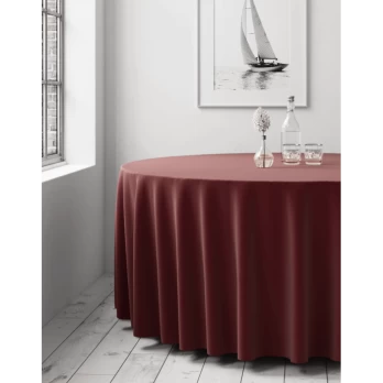 Restly Apvali staltiesė Bordo D290