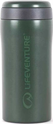 Lifeventure terminis puodelis, metalinis žalias