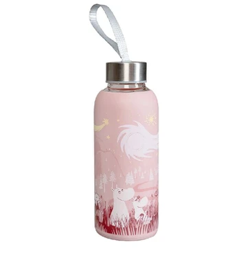 Stiklinė gertuvė Moomin Starry, 450 ml
