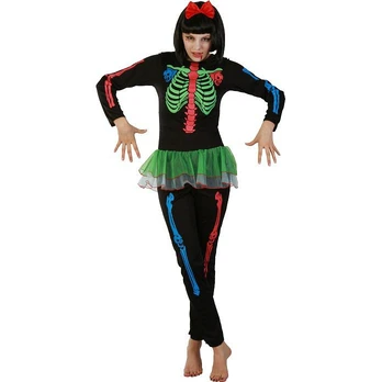 Universalus moteriškas kostiumas "Mielas skeletas"