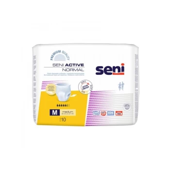 SENI sauskelnės ACTIVE NORMAL PREMIUM, M, 10 vnt.