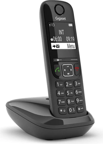 Gigaset AS690 Analog/DECT telephone Caller ID Black