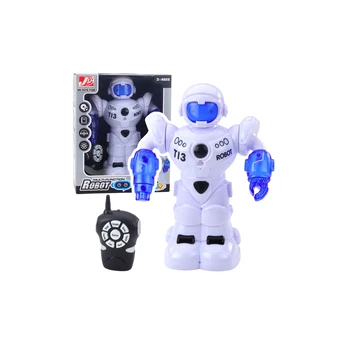 Intelligent Remote Controlled Robot with RC Remote Control, Lights and Sounds