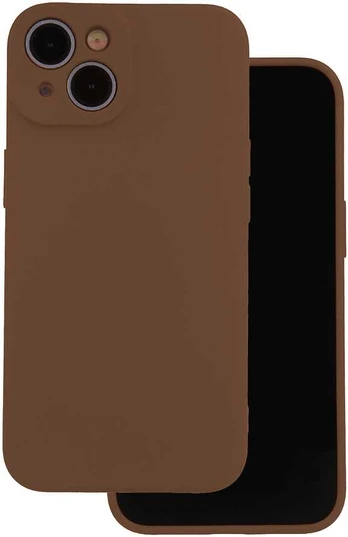 Dėklas Telforceone Silicon case for iPhone 17 6,3' ruda