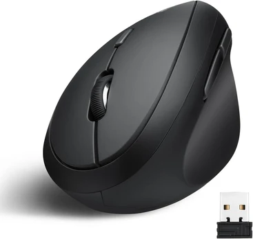 Perixx perimice-719 usb optinė ergonomiška pelė juodas