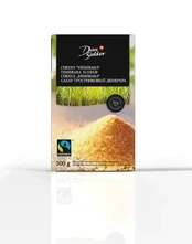 Cukrus DEMERARA, rudas, 500 g kaina