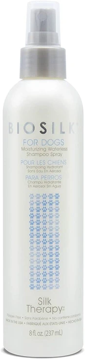 BioSilk For Dogs purškiamas šampūnas šunims