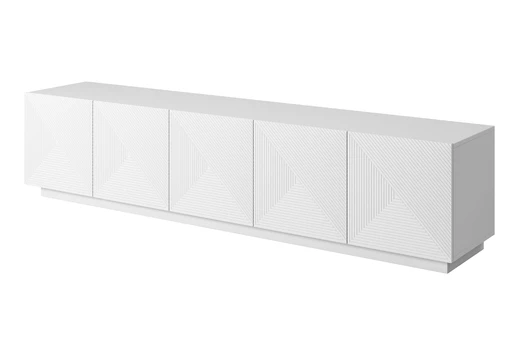 Tv Set Asha 200 Cm - White Mat