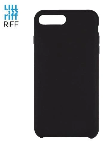 Riff Slim &amp; Soft Silicone Soft Back Cover Case for Apple iPhone 7 / 8 / SE 2020 Black
