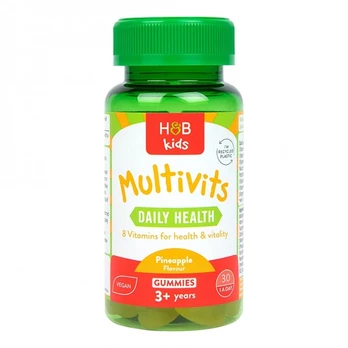 HOLLAND & BARRETT KIDS MULTIVITS maisto papildas, 30 guminukų
