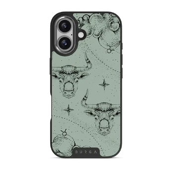 Taurus - iPhone 17 Case, Elite Dark (MagSafe) / Gunmetal / Turquoise