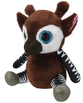 Pliušinis žaislas Wild Planet Okapi, rudas, 15 cm