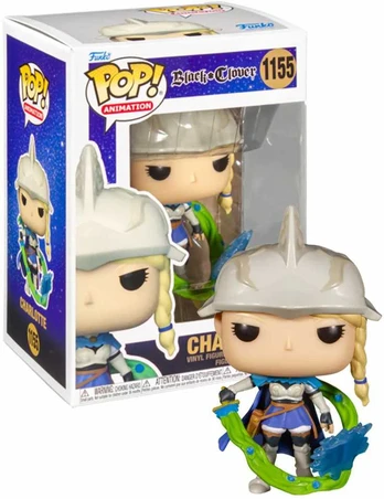 FUNKO POP! Vinilinė figūrėlė: Juodas Clover - Charlotte
