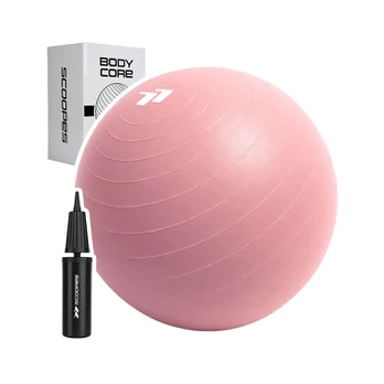 Gimnastikos kamuolys BodyCore 65 cm, rožinis