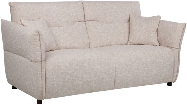 Home4You Sofa CALLA 2,5-seater, oat baltas