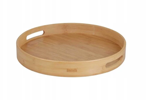 Lumarko APVALUS BAMBUKO PADĖKLAS 35X5CM BR-0299