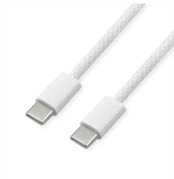 VALUE USB 2.0 kabelis, C-C, M/M, 60W, baltas, 3m