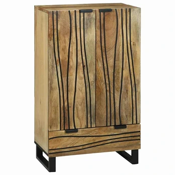 aukšta spinta 60x33.5x100 cm kieta mango mediena