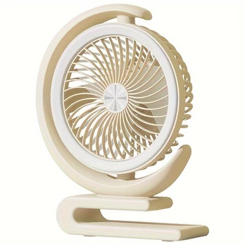 Stalinė lempa LED, USB, Smėlio spalva