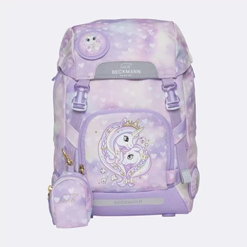 Kuprinė Beckmann Classic Unicorn Princess Purple