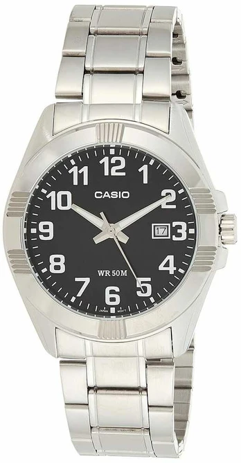 Laikrodis vyrams Casio COLLECTION Juoda Sidabras (Ø 43,5 mm)