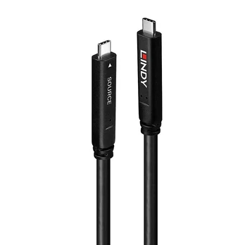 Lindy 10m USB 3.2 Gen 1 & DP 1.4 Typ C hibridinis kabelis