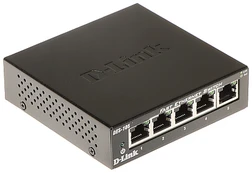 Šakotuvas Jungiklis DES-105/E 5 prievadų D-Link