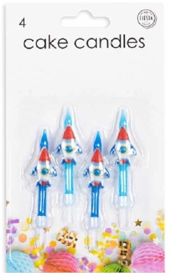 Globos Europe Bv Raket kagelys, 4 stk