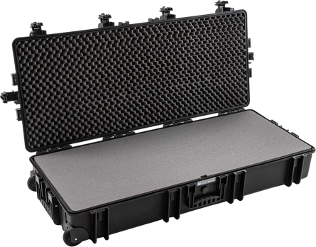BW Outdoor Cases Type 7200 for gun/rifle/guitar case / Juodas (foam insert)