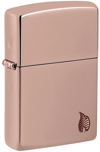 Žiebtuvėlis Zippo Armor Flame Design 46401, rausvo aukso